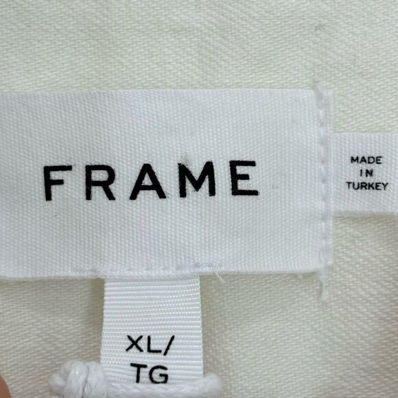 NWT $398 FRAME Gillian Puff Sleeve Mini Dress - Picture 9 of 12